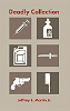 Deadly Collection book cover: syringe, poison, gas, dagger, gun and knife